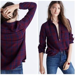 Madewell McKinney Flannel Shirt S